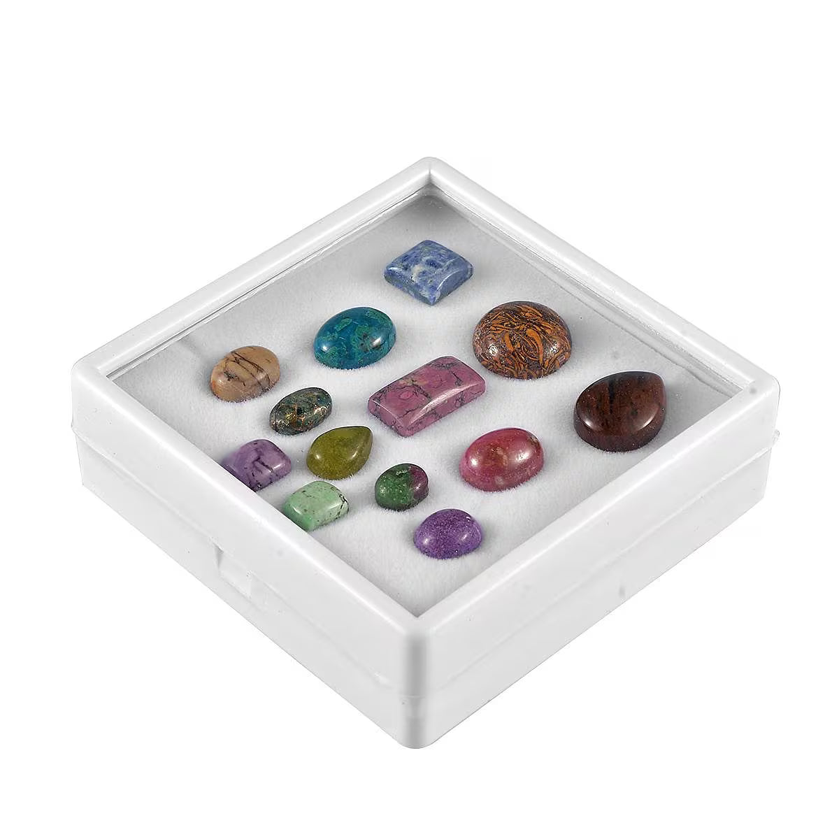 Multi Gemstone Assorted Box (Mix Mix mm) 100.00 ctw