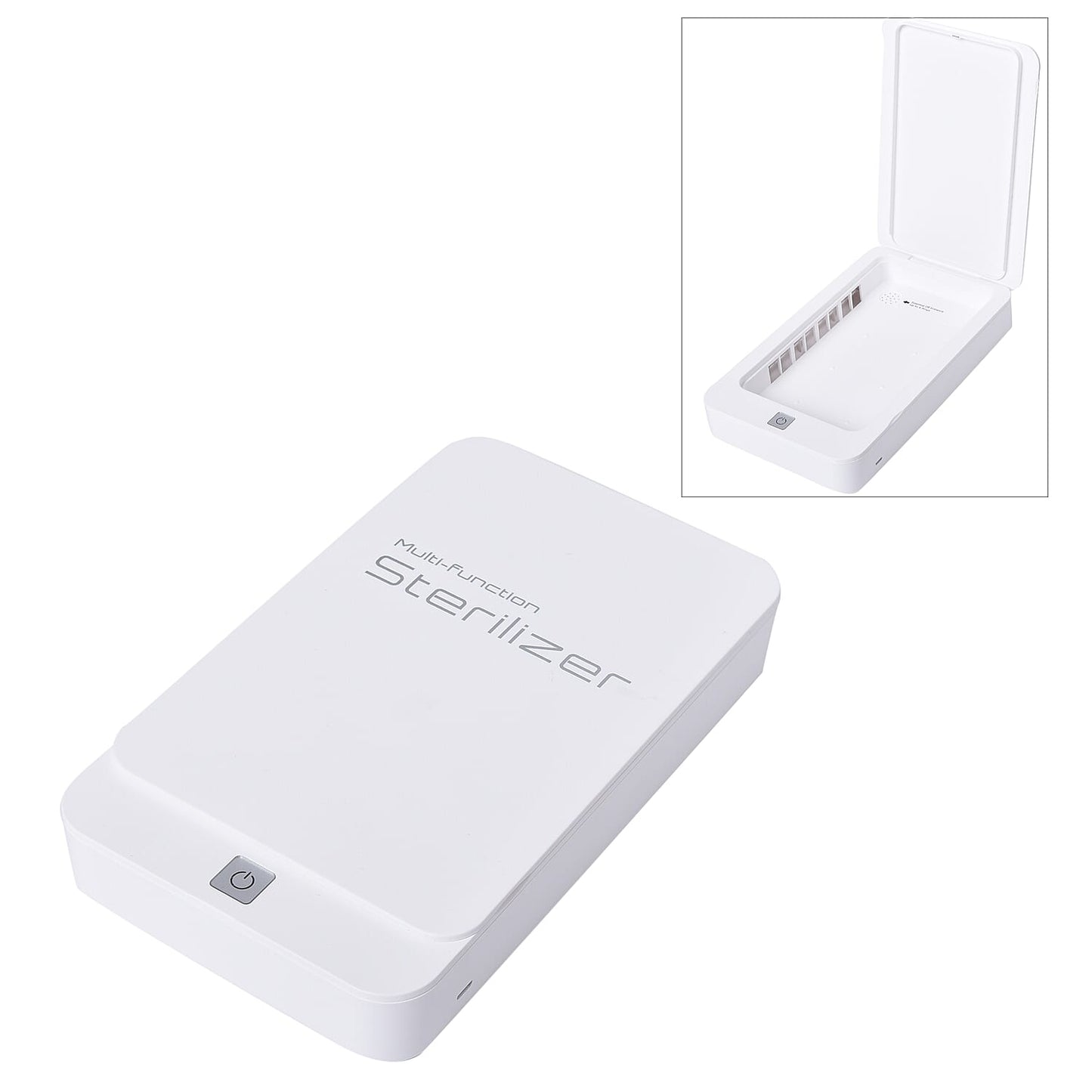 White Multi-Function UV Lamp Sterilizer with USB Cable