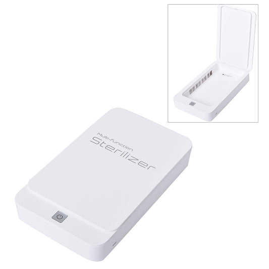White Multi-Function UV Lamp Sterilizer with USB Cable