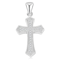 Elanza Simulated Diamond (0.81 Ct) Sterling Silver Pendant 0.81 ctw