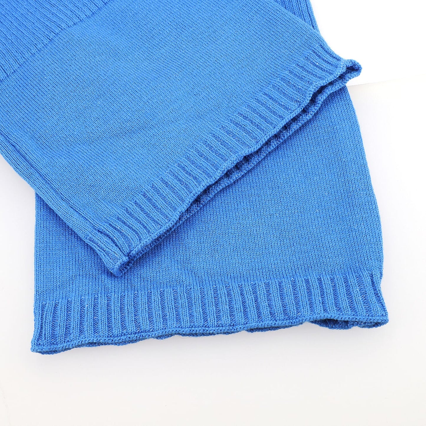 Set of 2 Blue Elbow Sleeves (13x4.5, 95% Cotton & 5% Elastane)