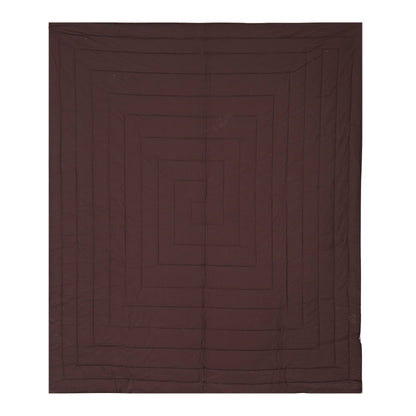 White with Multi Color Tree of Life Print 100% Cotton Hand Quilted, Hand Stitched Quilt and 2pcs Pillow Sham