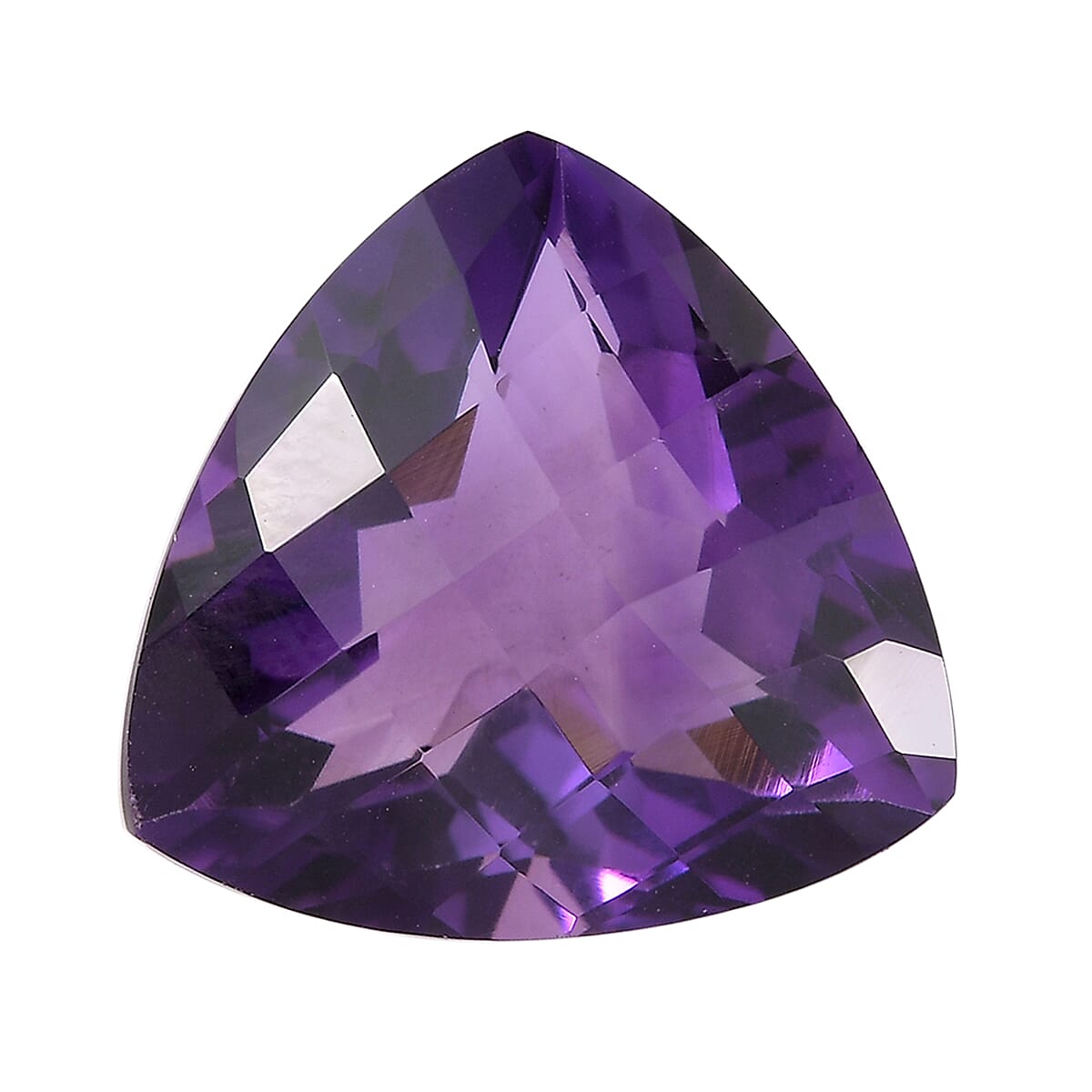 AA Mashamba Amethyst (Trl 14 mm) 7.60 ctw Loose Gemstone