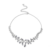 LucyQ Splash Collection Tanzanite Necklace 20 Inches in Rhodium Over Sterling Silver 33 Grams 3.25 ctw