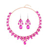 Fuchsia Austrian Crystal