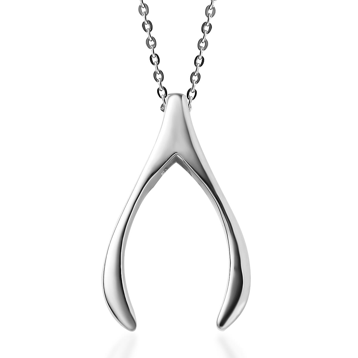 Vermeil YG Over Sterling Silver Pendant Necklace (20 Inches) (4.15 g)