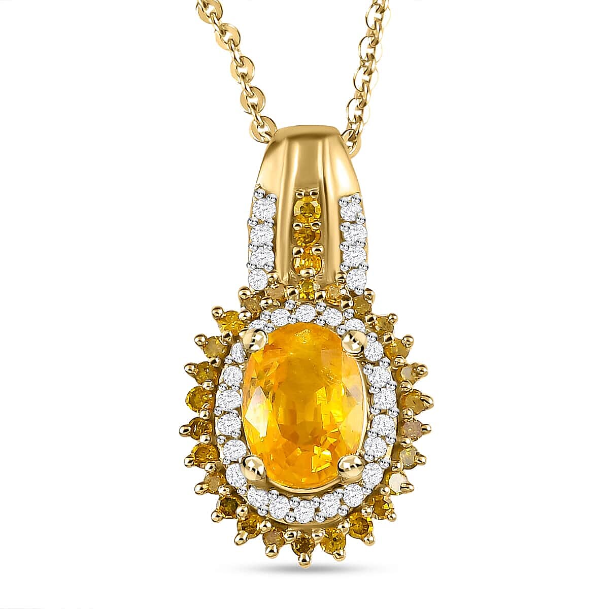 madagascar-yellow-sapphire-yellow-and-white-diamond-double-halo-pendant-necklace-20-inches-in-vermeil-yellow-gold-over-sterling-silver-1.40-ctw