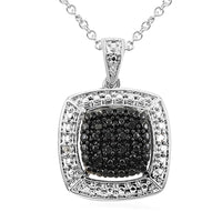 Multi Color Austrian Crystal Pendant Necklace 18 Inches in Silvertone