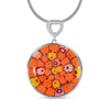 Orange Floral