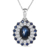 Blue Star Sapphire & Blue Sapphire