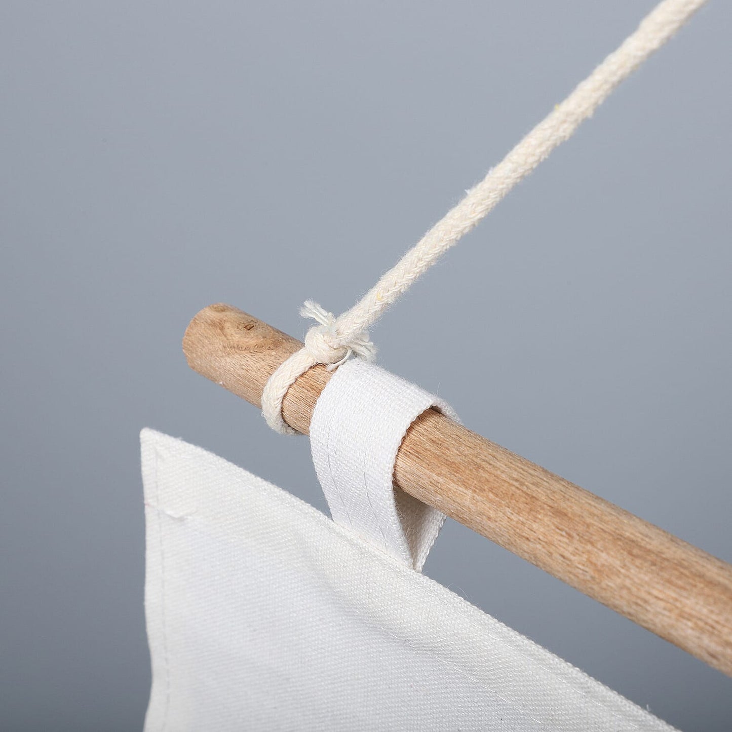 Set of 2 White & Blue Stripe Pattern Hanging Storage Bag Organizer