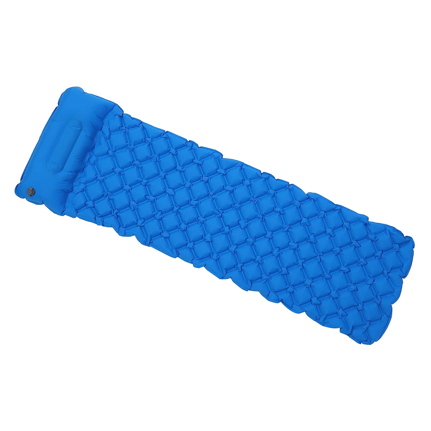 Blue Inflating Camping Sleeping Mat