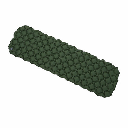 Blue Inflating Camping Sleeping Mat