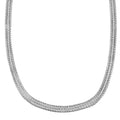 Italian Sterling Silver Bismark Necklace 18 Inches 15.8 Grams - Sticky add to cart bar