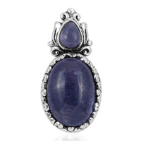 Bali Legacy Tanzanite Pendant in Sterling Silver 7.75 ctw