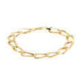 Maestro Gold Collection Italian 10K Yellow Gold Double Link Bracelet (7.00 In) 3 Grams - Sticky add to cart bar