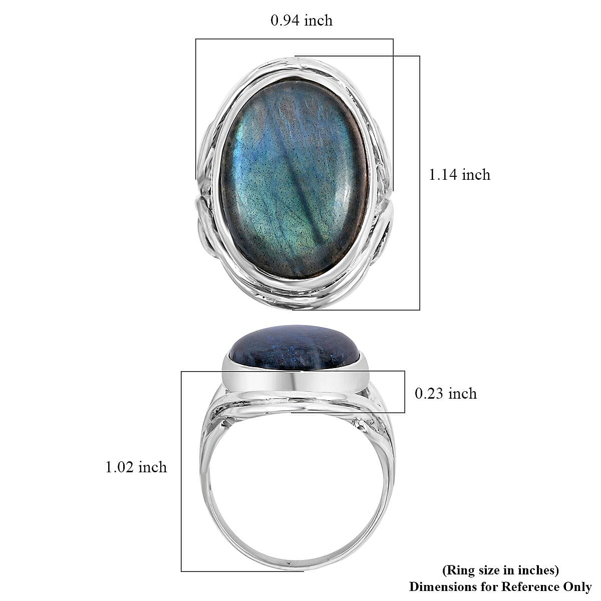 Doorbuster BALI LEGACY Kuisa Rainbow Moonstone Ring in Sterling Silver 7.5 Grams 25.00 ctw