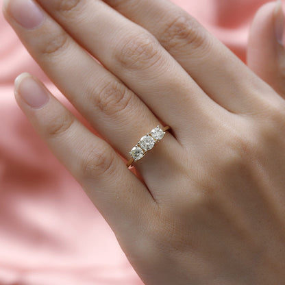 LUXORO 10K Yellow Gold Natural Yellow Diamond I3 Ring (Size 6.0) 1.00 ctw