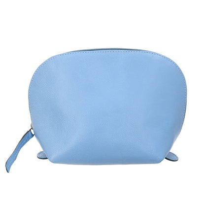 Set of 2, 100% Genuine Leather Nesting Pouches