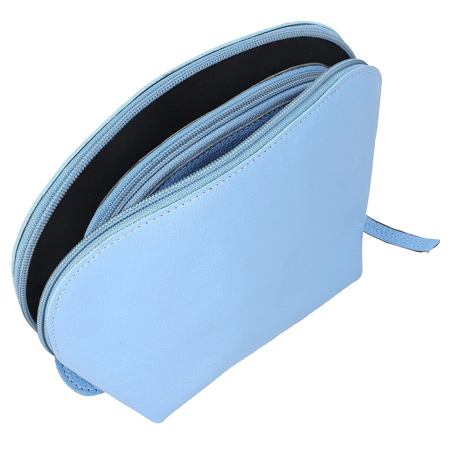 Set of 2, 100% Genuine Leather Nesting Pouches