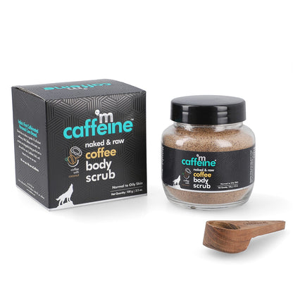 MCaffeine Naked & Raw Coffee Body Scrub with Coconut (100 g) 3.5oz