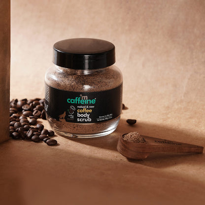 MCaffeine Naked & Raw Coffee Body Scrub with Coconut (100 g) 3.5oz