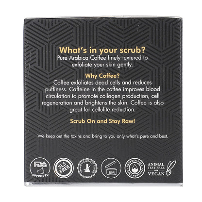 MCaffeine Naked & Raw Coffee Body Scrub with Coconut (100 g) 3.5oz