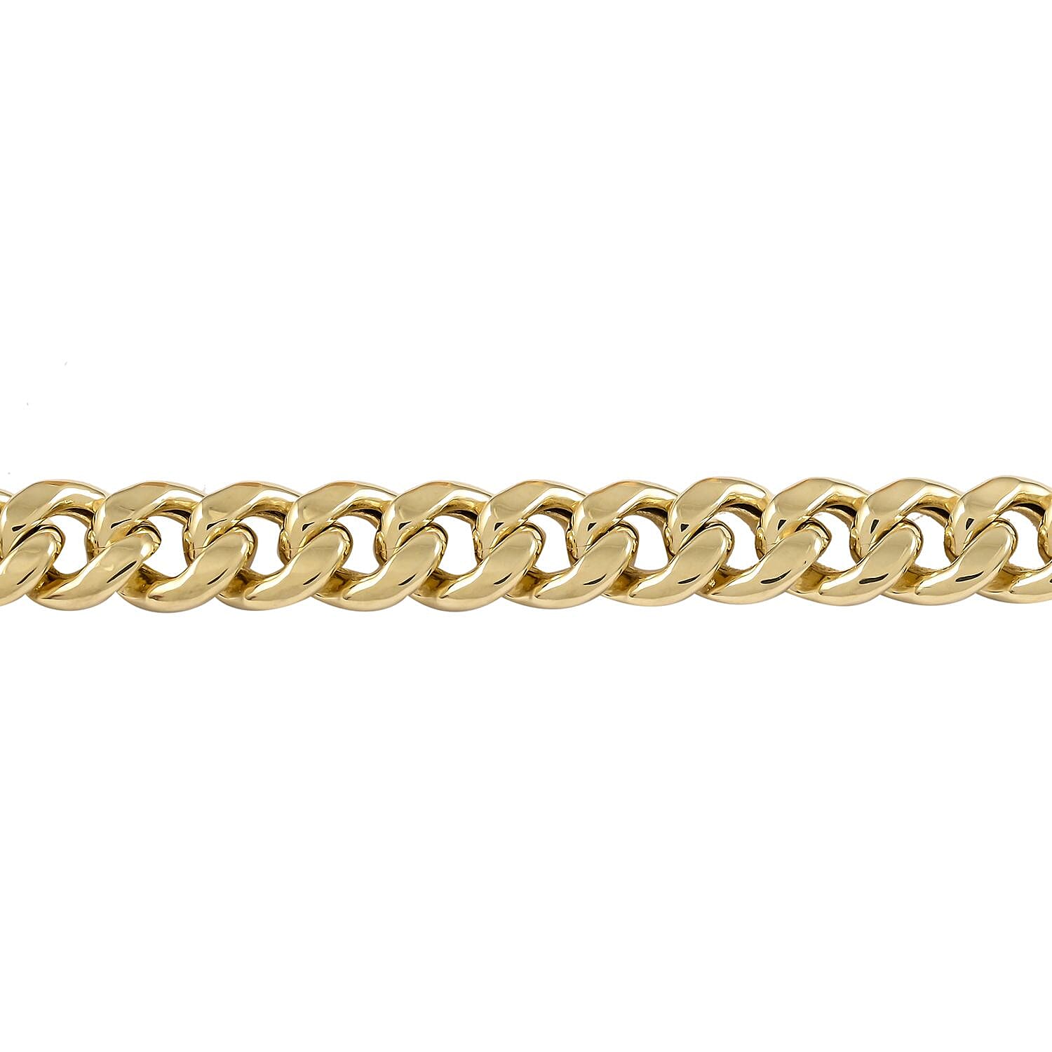 10K Yellow Gold 4mm Miami Cuban Chain Bracelet (8.00 In) 3.1 Grams