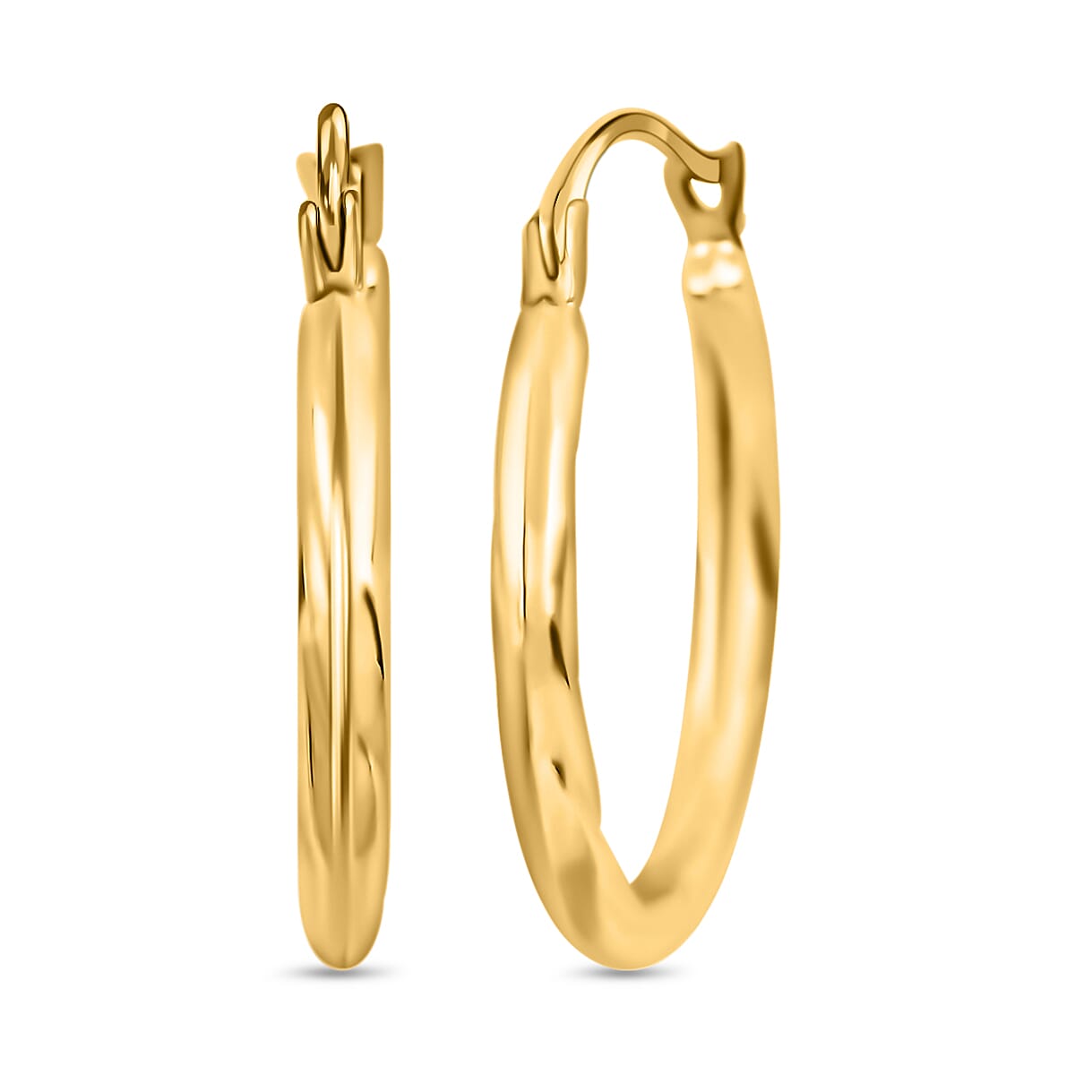 Ankur Treasure Chest 14K Yellow Gold Hoop Earrings For Women, Birthday Gifts For Her