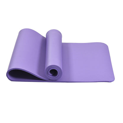 Pink Moisture Resistant NBR Yoga Mat with Strap (74.02"x24.02"x0.5")