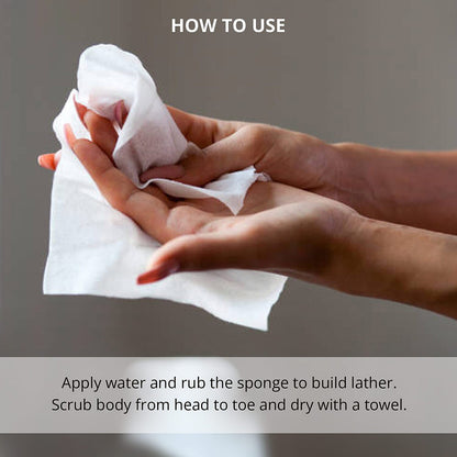 Scrubzz Bath Sponges Regular (25 Packs)