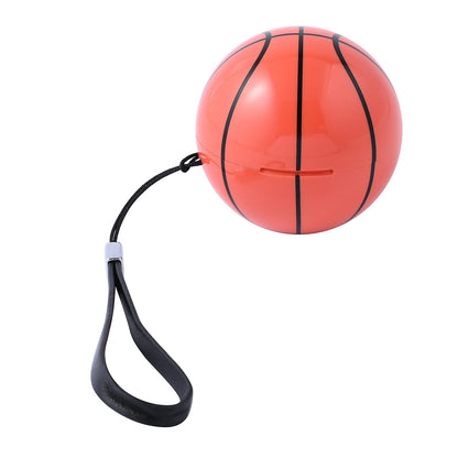 White and Red Bluetooth Wireless Ball Shape Earbuds with Charging Box (10x3.4 mm)