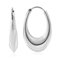 Sterling Silver Hoop Earrings 2.30 Grams