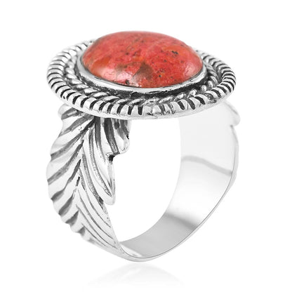 SANTA FE Style Multi Gemstone Ring in Sterling Silver 3.75 ctw