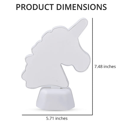 Unicorn Inspired LED Tunnel Light (5.71"x7.48") (3xAA Battery Not Included)
