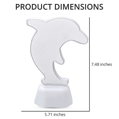 Unicorn Inspired LED Tunnel Light (5.71"x7.48") (3xAA Battery Not Included)