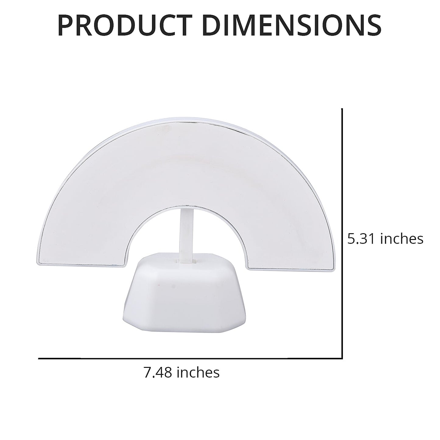 Unicorn Inspired LED Tunnel Light (5.71"x7.48") (3xAA Battery Not Included)