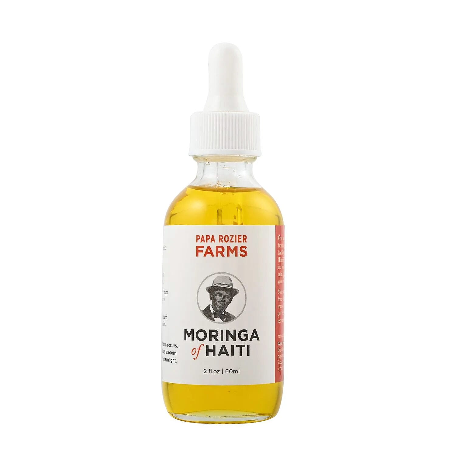 Papa Rozier Moringa Oil Of Haiti (2oz) Made In USA (Ships in 5-7 Days)