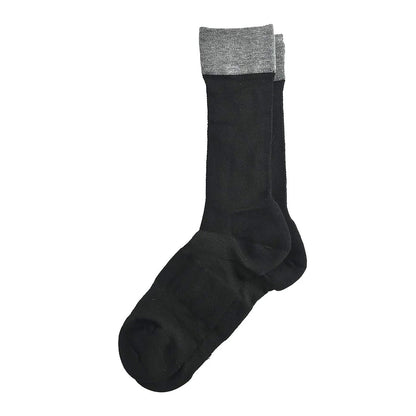 Dr. Scholls Men's 2pck Micro Pattern Dress Crew Socks -Burgundy/Gray (Sizes 7-12 )