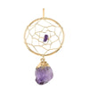 Amethyst in Goldtone