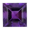 AAAA Lusaka Amethyst (Sqr 12x12 mm) 7.00 ctw Loose Gemstone - Sticky add to cart bar