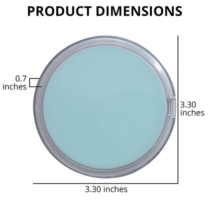 Pink Rechargeable Two-Sided LED Portable Mirror