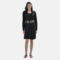 Black Polypropylene Elastic Belt with Five Resinous Buckle (43.3"x1.97")