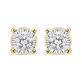 Memorial Day Doorbuster Deal 14K Yellow Gold Diamond (G SI2-I1) Earrings 1.50 ctw - Sticky add to cart bar