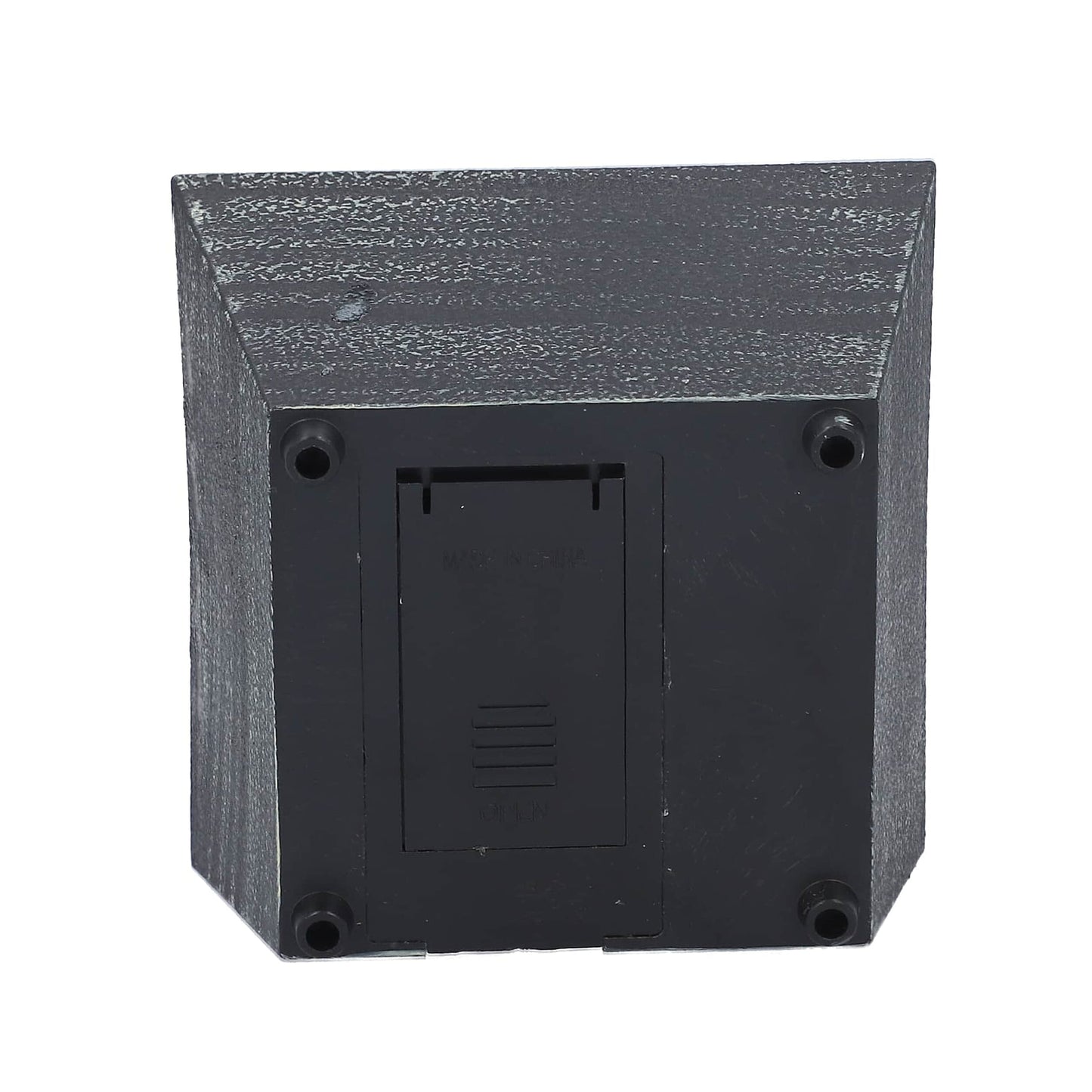 Black Mini Waterfalls Water Fountain with LED Light (4.33"x3.54"x6.69") (2xAA Battery Not Incclude)