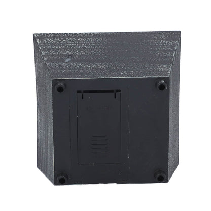 Black Mini Waterfalls Water Fountain with LED Light (4.33"x3.54"x6.69") (2xAA Battery Not Incclude)