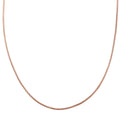 Doorbuster TLV 14K RG Over Sterling Silver Diamond-Cut Coryana Necklace (24 Inches) (10 g) - Sticky add to cart bar