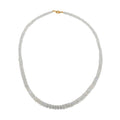Certified & Appraised Iliana 18K Yellow Gold AAAA Premium Rainbow Moonstone Beaded Necklace (18 Inches) 85.00 ctw - Sticky add to cart bar
