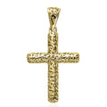 Cross Pendant in 10K Yellow Gold - Sticky add to cart bar