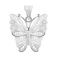 Artistry Tarakashi Collection Sterling Silver Butterfly Pendant 1.90 Grams